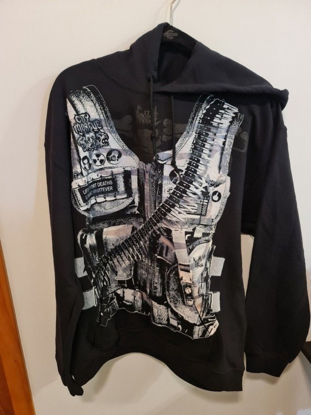 City Morgue Grey Day Tour Vest Hoodie 2023 G59 Zillakami